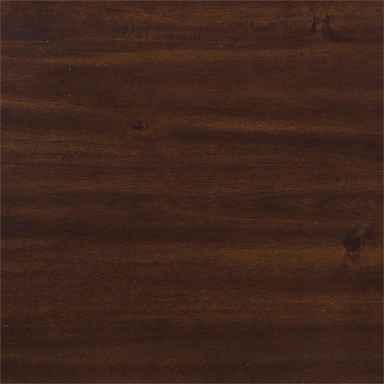 Bowery Hill Wood Farmhouse Queen Panel Bed in Dark Rum / White