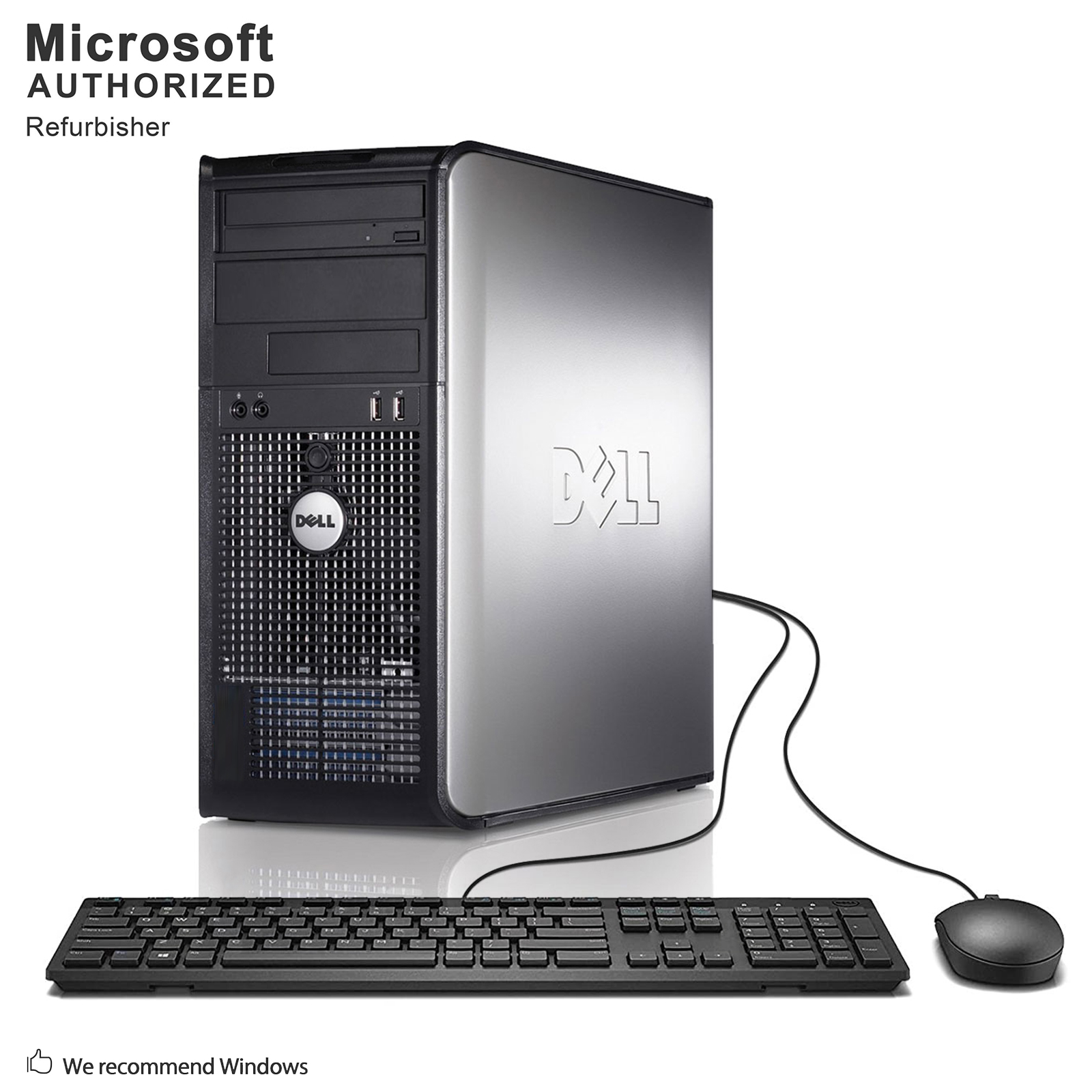 Dell Optiplex 790 Desktop PC with Intel Intel Core i5 Processor, 4GB Memory, 2TB Hard Drive and Windows 10 Pro (Monitor Not Included) Used - Like New