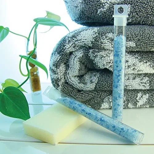 The Beadsmith Clear Plastic Tubes - 4-Inch-Long Round Tubes, 3/8 Inches in Diameter - Hanging Caps - Use for Beads, Bath Salts, Wedding & Party Favors, Home or Office Storage - Bag of 100