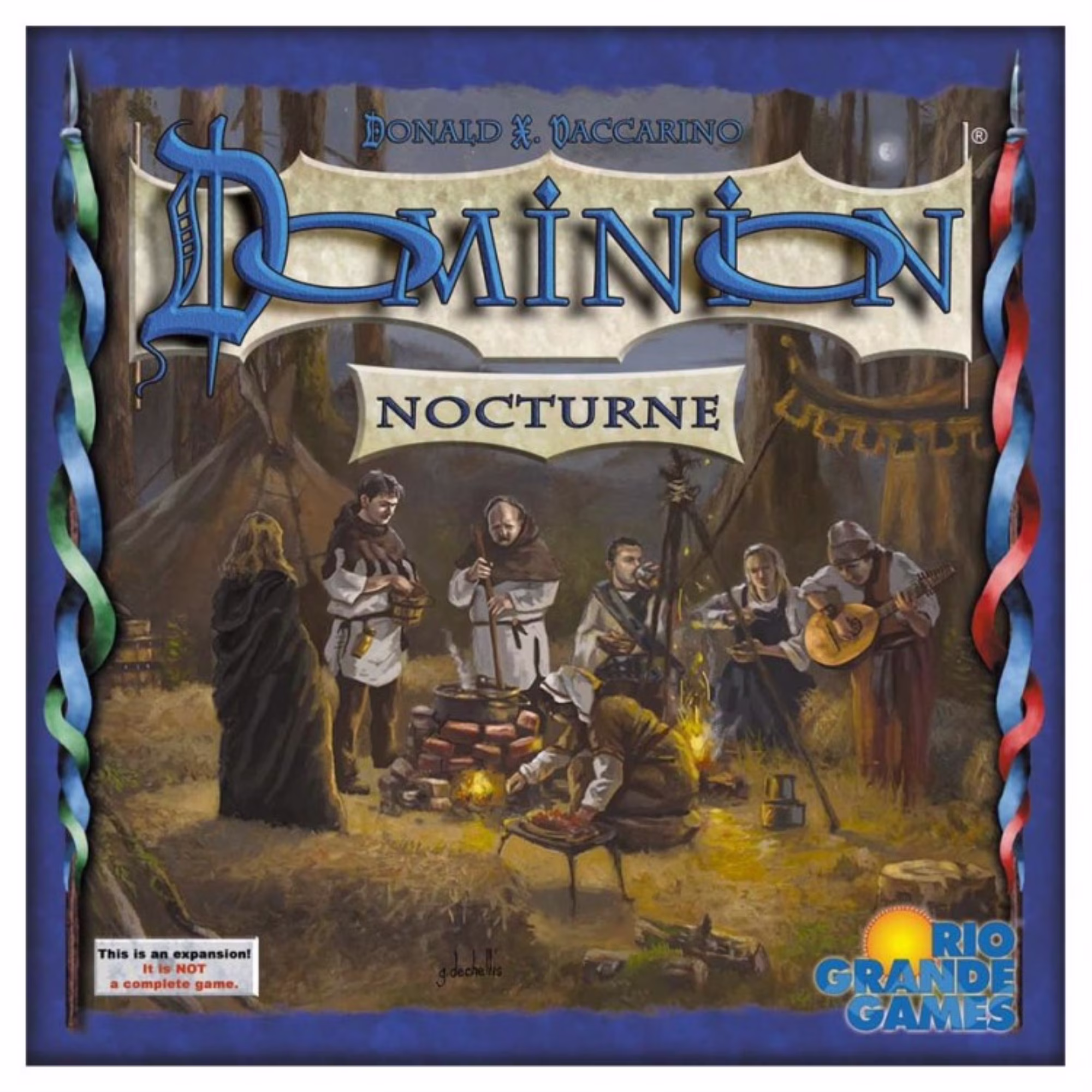Rio Grande Games  Dominion Nocturne Non Collectible Card Games