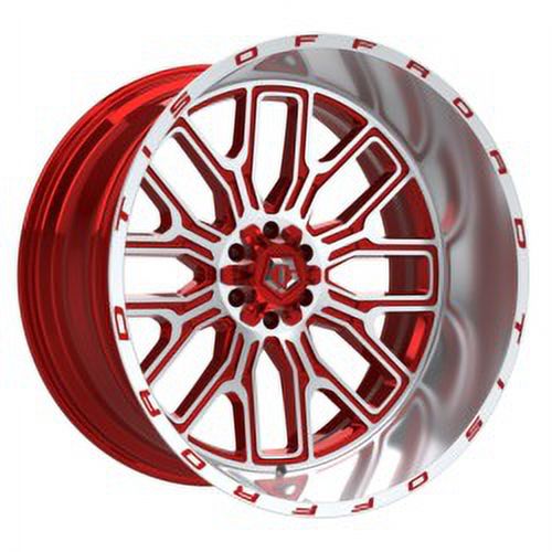 TIS 560MRL Machined Red 20x10 8x180 -19mm (560MRL-2108919)