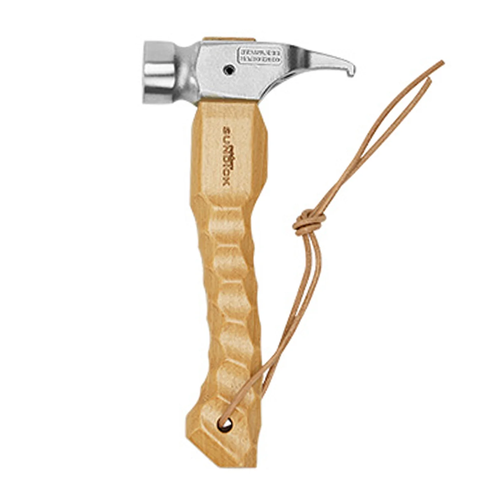 Camping Hammer Portable Tent Awning Stake Nail Puller Heavy Duty Tent Stake Remover Steel Tent Hammer with Holding Strap