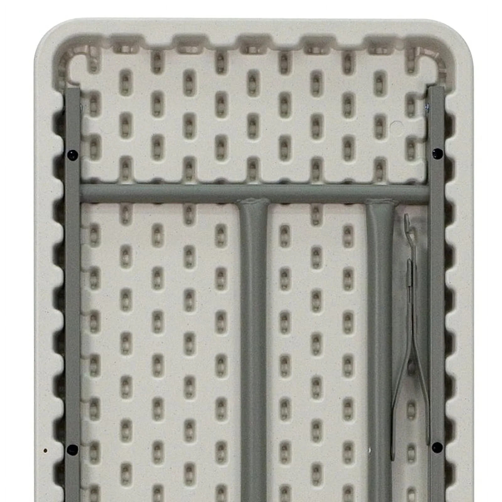 Flash Furniture 6' Rectangular Plastic Folding Training and Event Table, Granite White