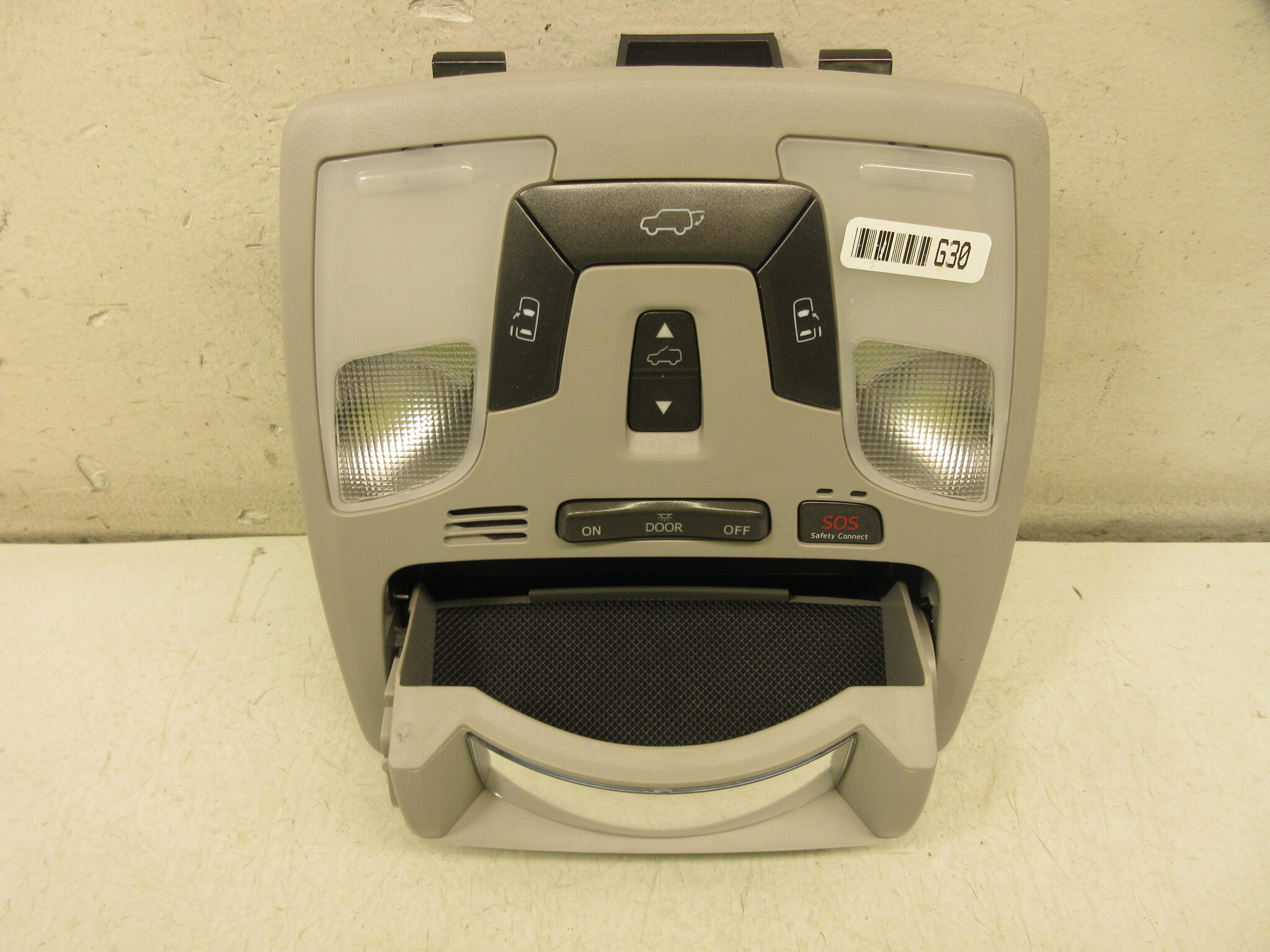 Pre-Owned 15-20 Toyota Sienna Roof Mounted Overhead Console OEM LKQ (Good)