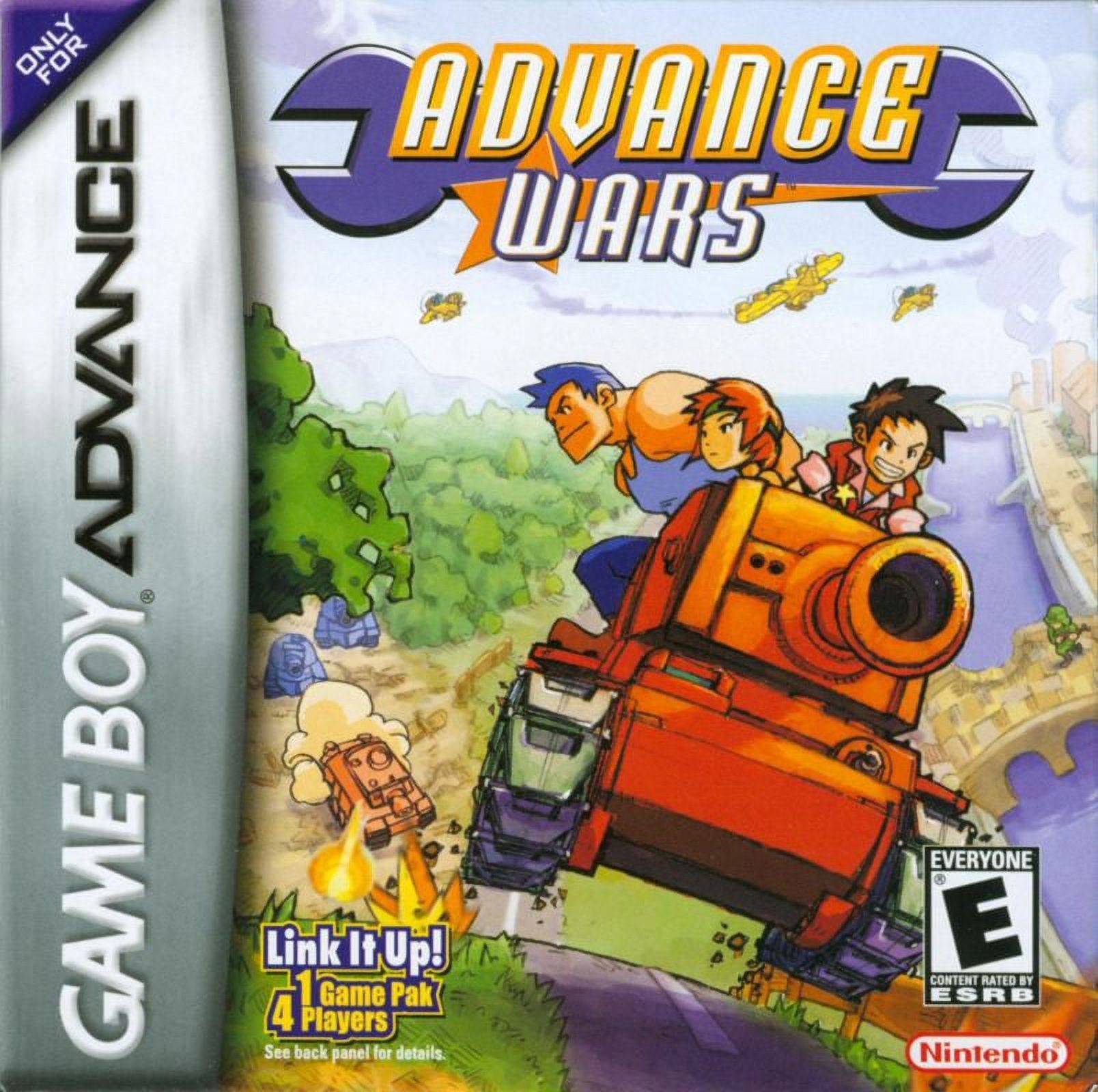 Advance Wars - Nintendo Gameboy Advance GBA Used
