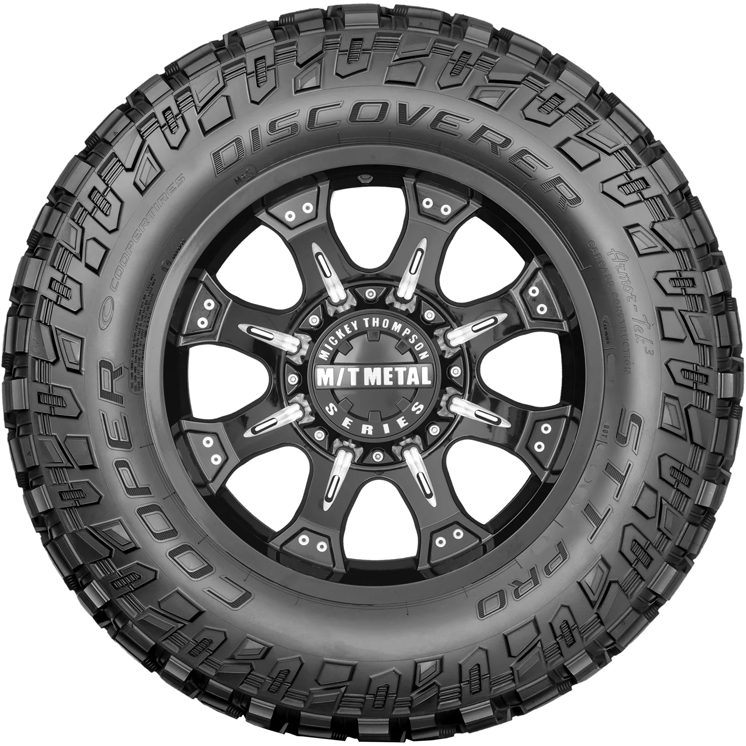Pair of 2 (TWO) Cooper Discoverer STT Pro LT 35X12.50R20 121Q E (10 Ply) MT M/T Mud Tires