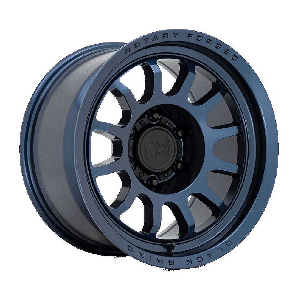 Black Rhino Flow Formed Aluminum Rim BRRPD 17X8.5 5X150 MN-BLUE 10MM, 1785RPD105150U10A