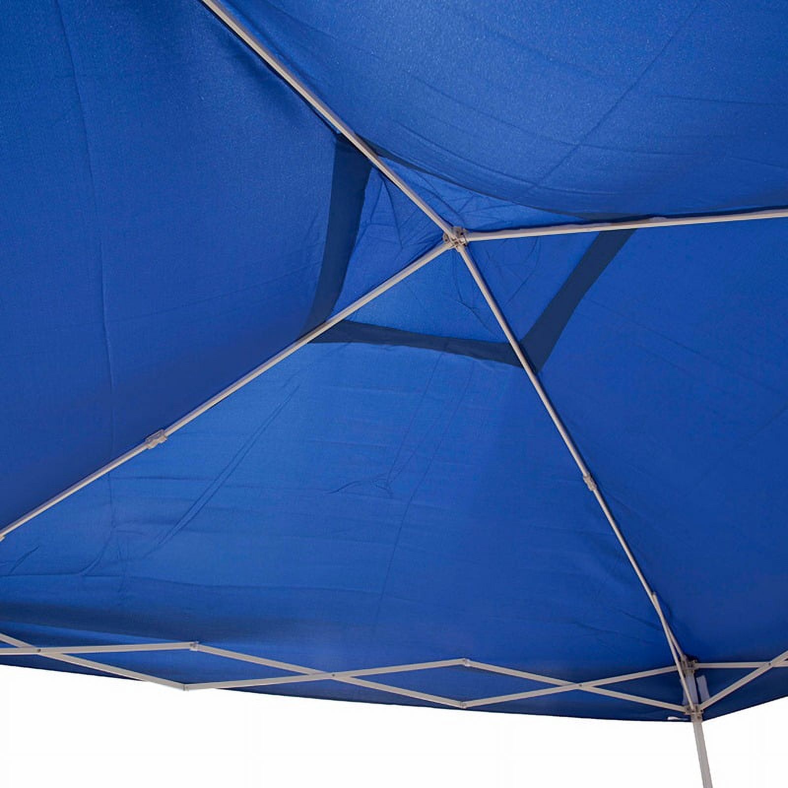 XtremepowerUS 10' X10' Instant Canopy Tent Folding Gazebo with Carry Bag, Blue