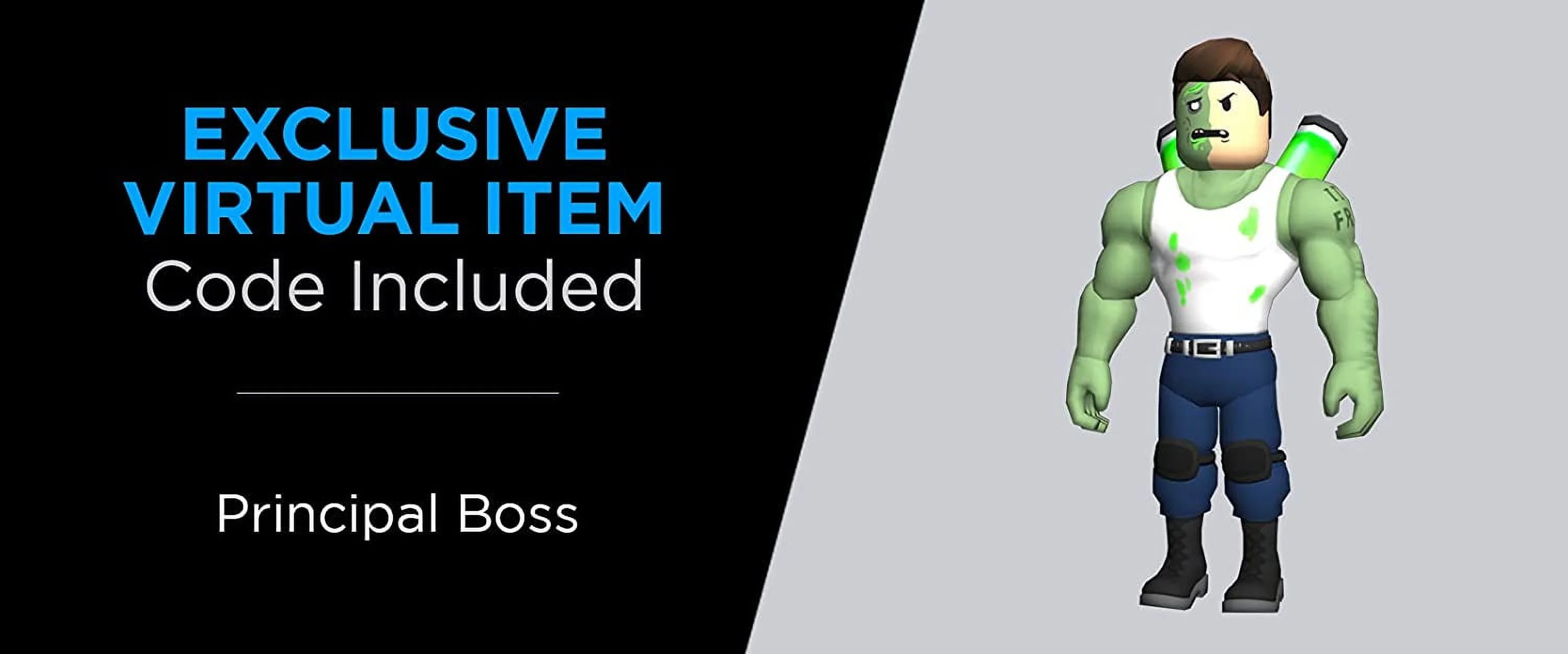 Jazwares Roblox Field Trip Z: Principal Boss Action Figure Set, 15 Pieces