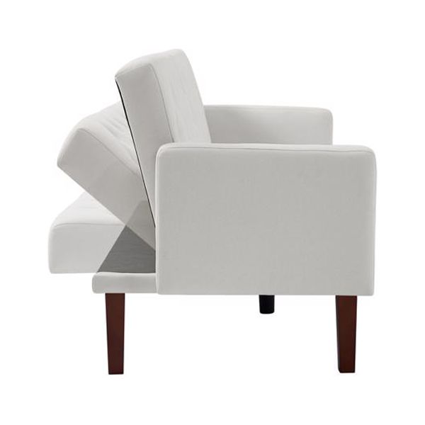 Arturesthome Convertible Double Folding Living Room Sofa Bed (Eucalyptus wood frame)