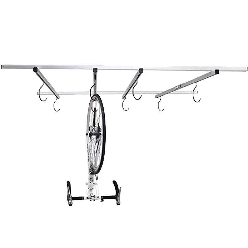 Saris Cycle Glide Ceiling Bike Rack, 11 in x 2 in, 2.2 lb, 4 Bike Capacity