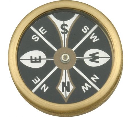 Marbles Large Pocket Compass, 1 3/4in. diameter MR223