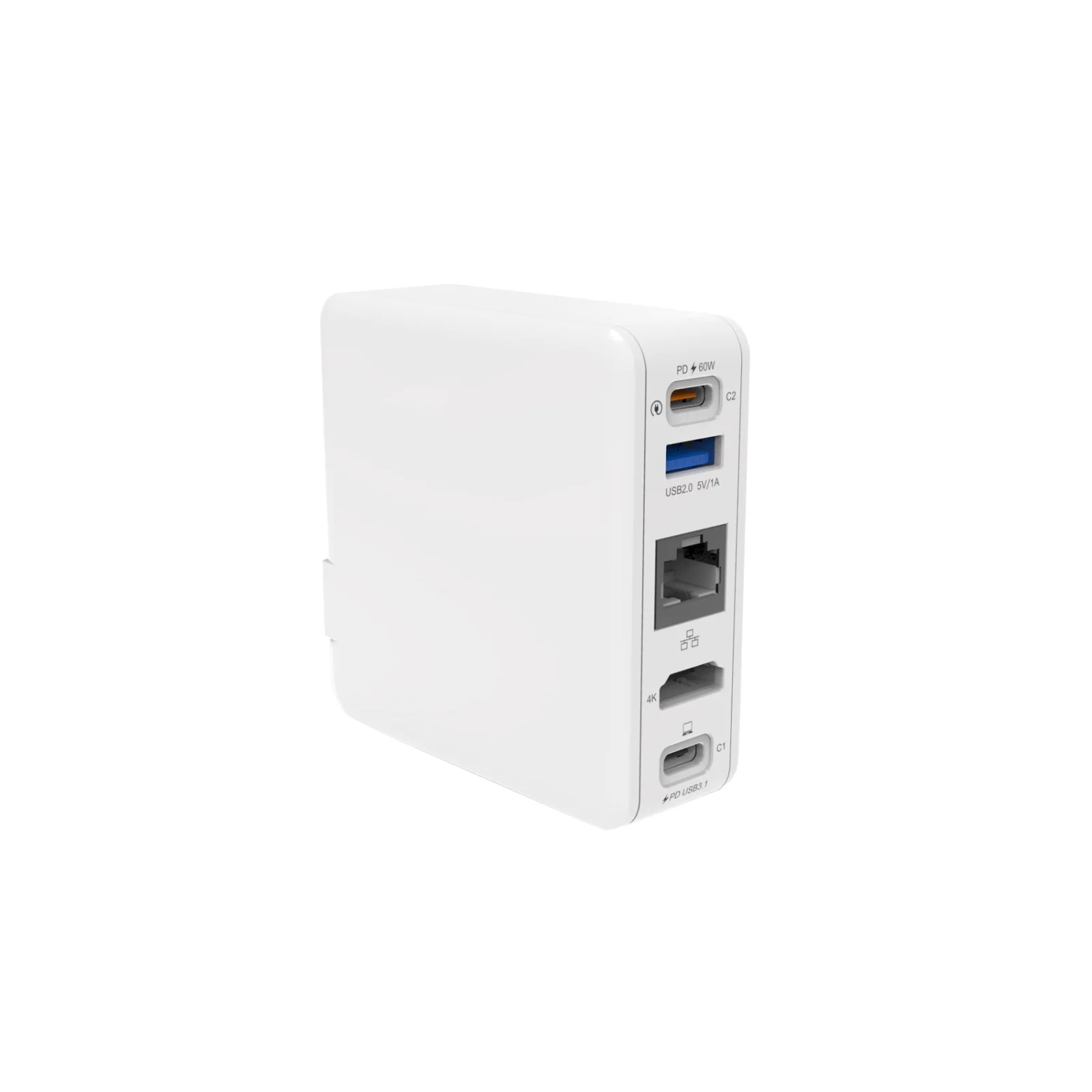 5 in1 65W Fast Charger Docking Station USB Type C HDMI RJ45 Adapter for Nintendo Switch for Laptops Smartphones