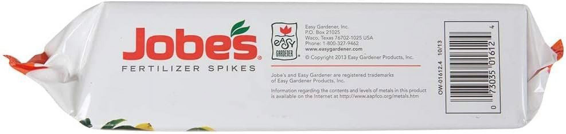 Jobe's 01612 15 Pack, 9-12-12, Fruit & Citrus Tree Spikes - Quantity 4