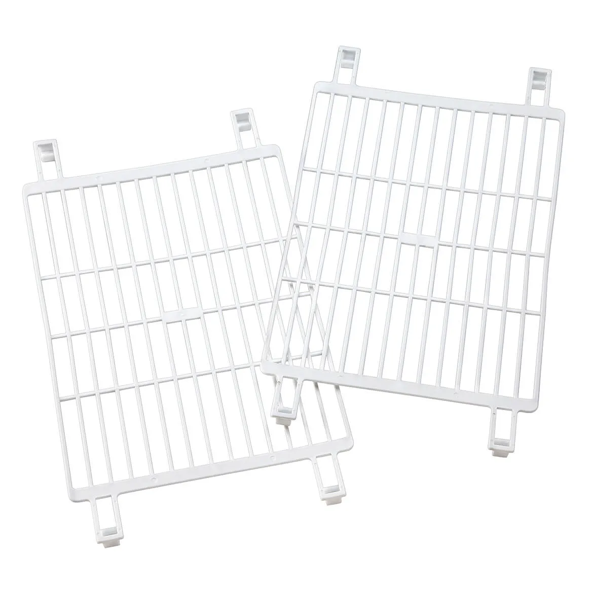 Fridge Clip On Bottle Shelf, Set of 2