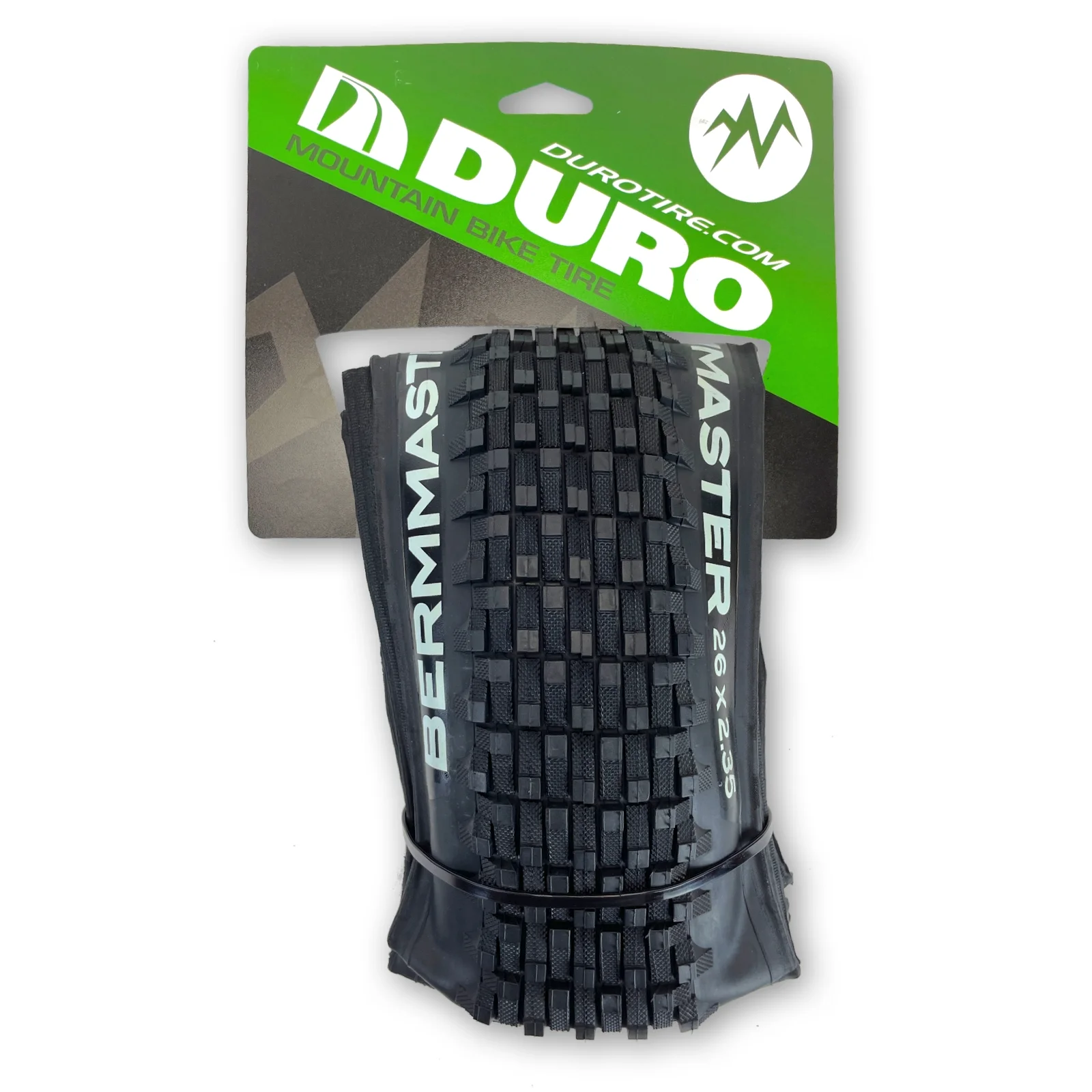 Duro Tire 26x2.35 Bermmaster Race Ready BMX Dirt Track Bike Tire w/ Folding Bead