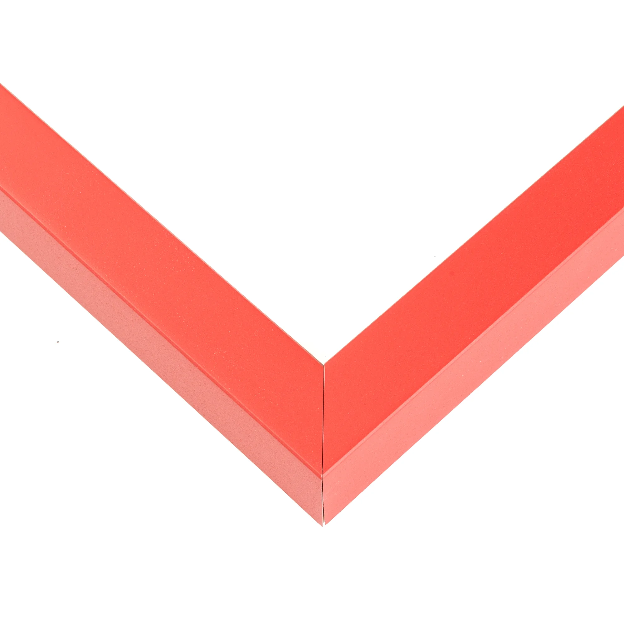 18x10 Frame Red Solid Wood Picture Frame Width 1 Inches | Interior Frame Depth 0.5 Inches | Farley