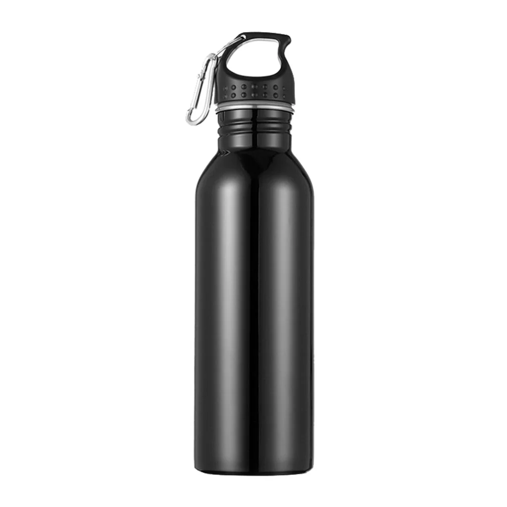 Stainless Steel Bottle Cycling Hiking Black