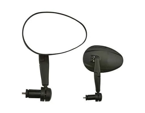 Mirror 2290b Black. Bike mirror, bicycle mirror for lowrider , beach cruiser, chopper, limo, stretch bike, bmx, track