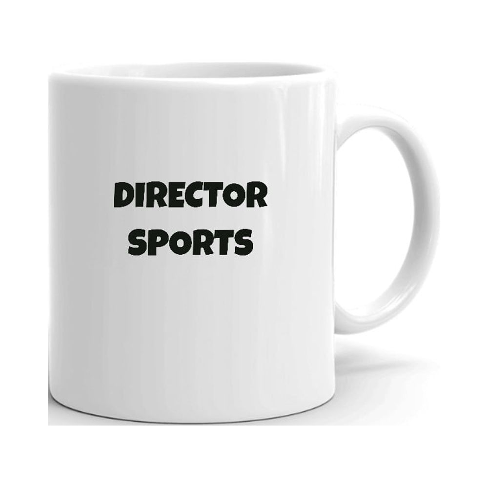 Director Sports Fun Style Ceramic Dishwasher And Microwave Safe Mug By Undefined Gifts