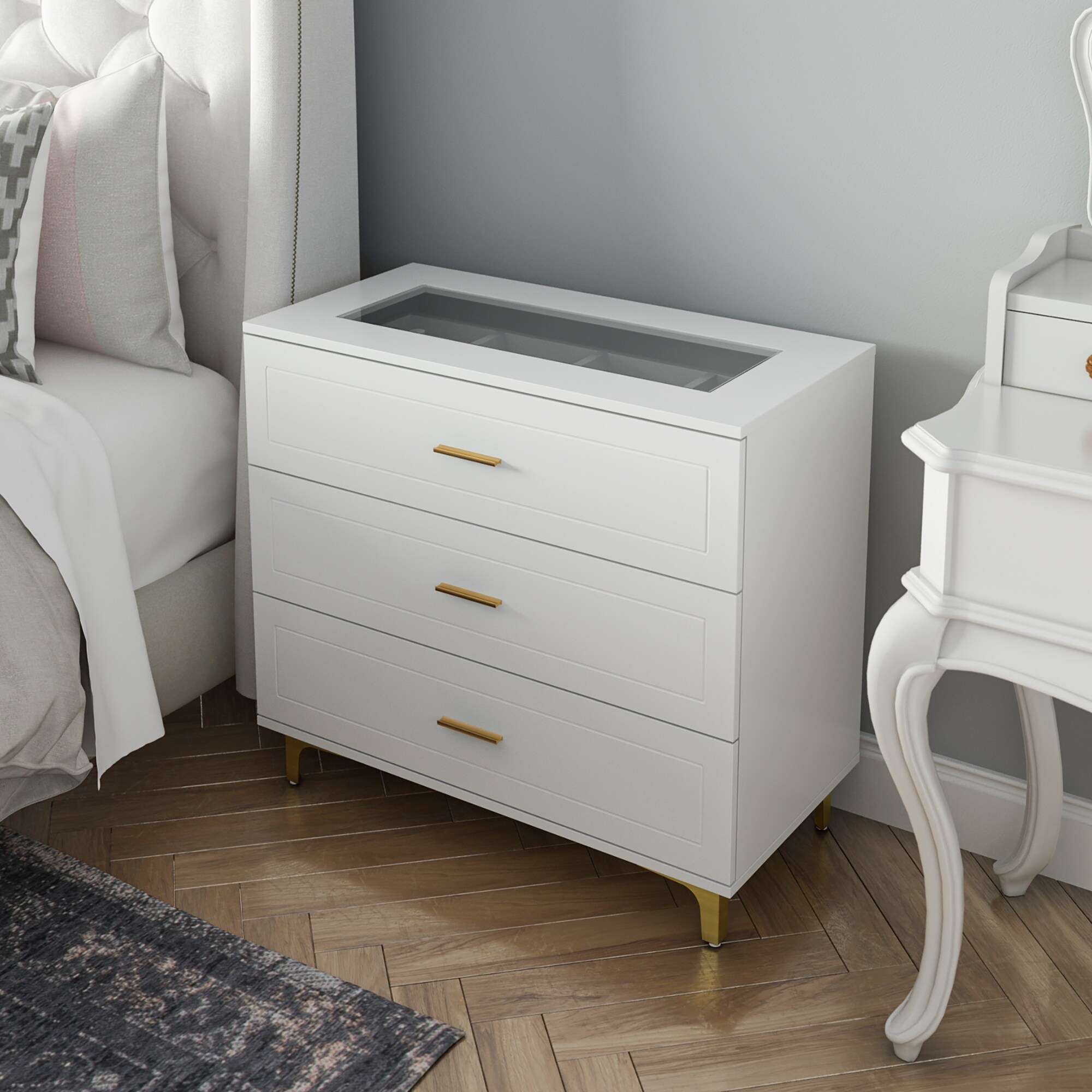 FUFU&GAGA  3 Drawer 31.5