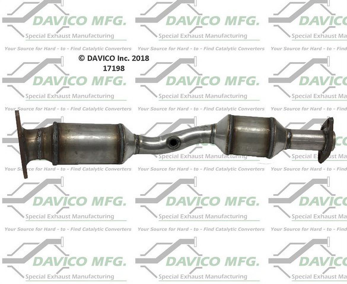 Davico Mfg Catalytic Converter P/N:17198 Fits select: 2007-2012 NISSAN SENTRA