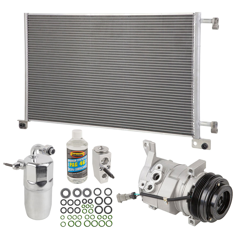For Chevy Silverado 1500 2500 HD A/C Kit w/ AC Compressor Condenser Drier - Buyautoparts Fits select: 2011 ,2013 CHEVROLET SILVERADO K1500 LT
