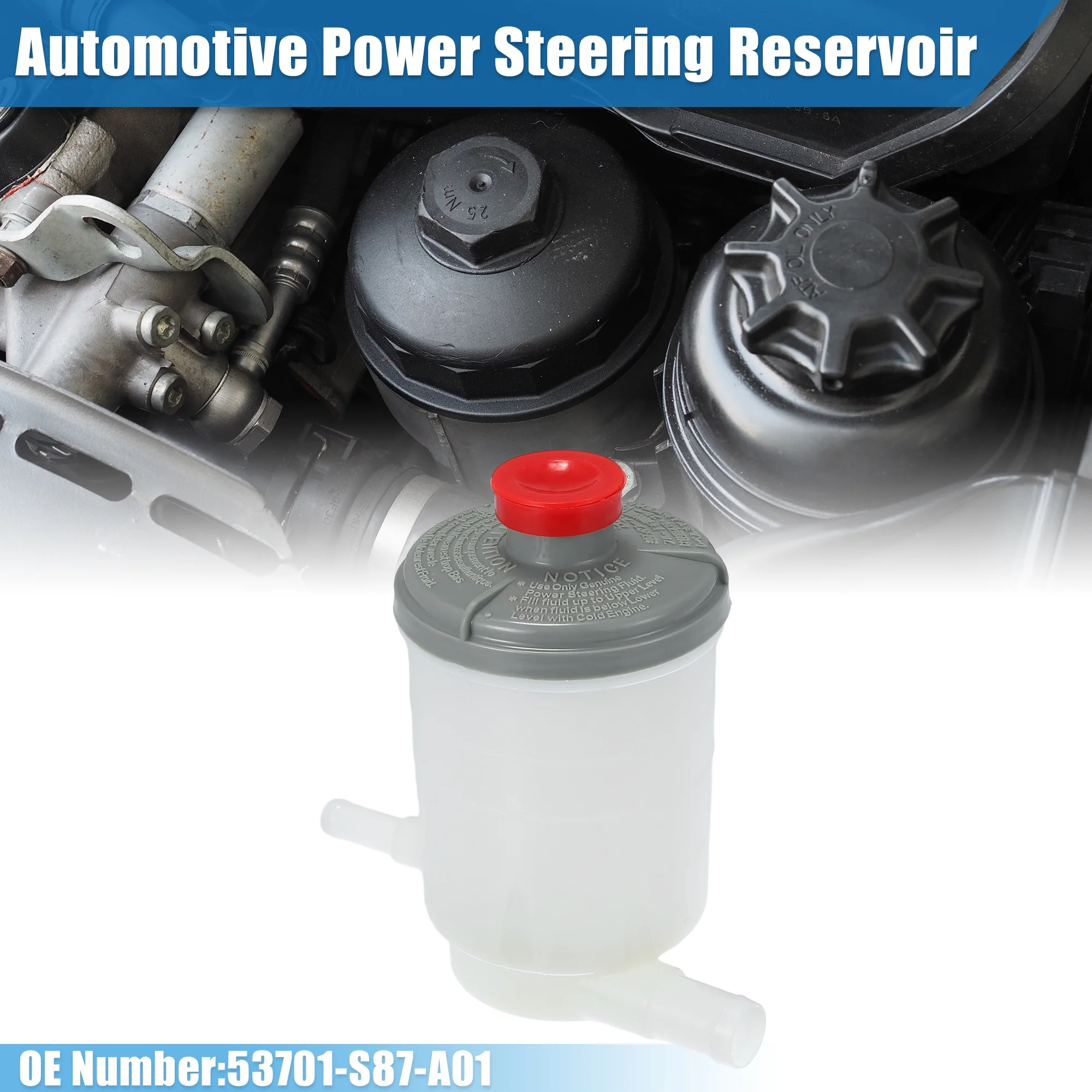 Automotive Power Steering Reservoir No.53701-S87-A01 for Honda Odyssey 1999-2004 for Acura CL 2001-2003