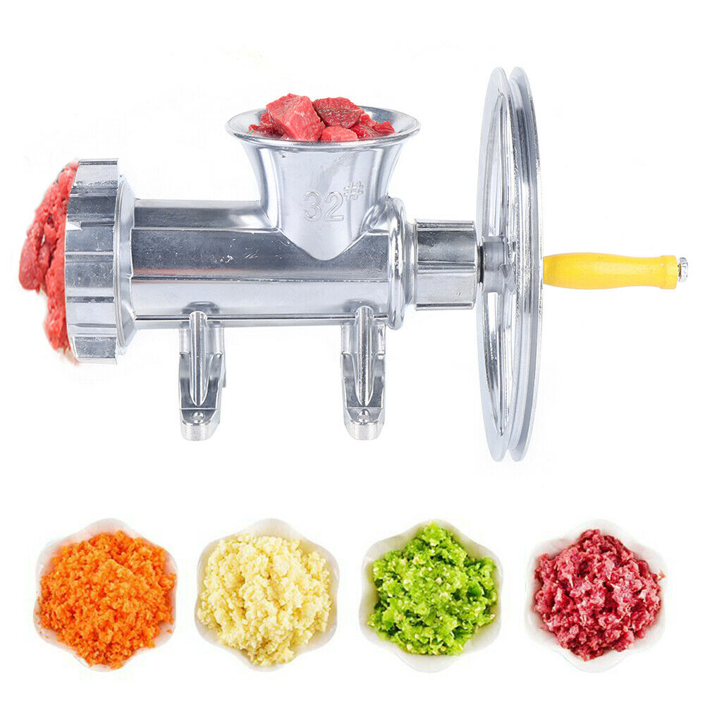 Meat Grinder Manual Kitchen Mincer Table Sausage Stuffer Fillings Maker Machine