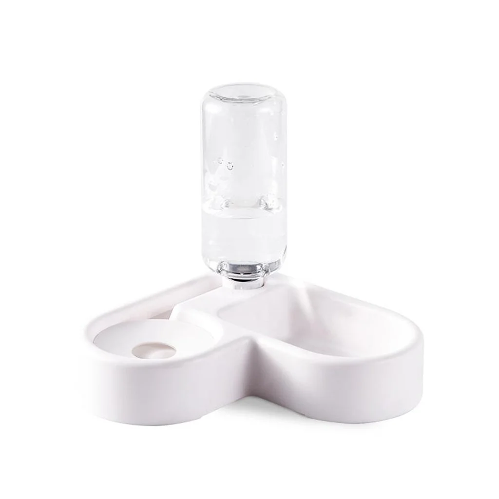 Automatic cats and dogs Feeder Bowl Automatic Water Bowl Double Waterer