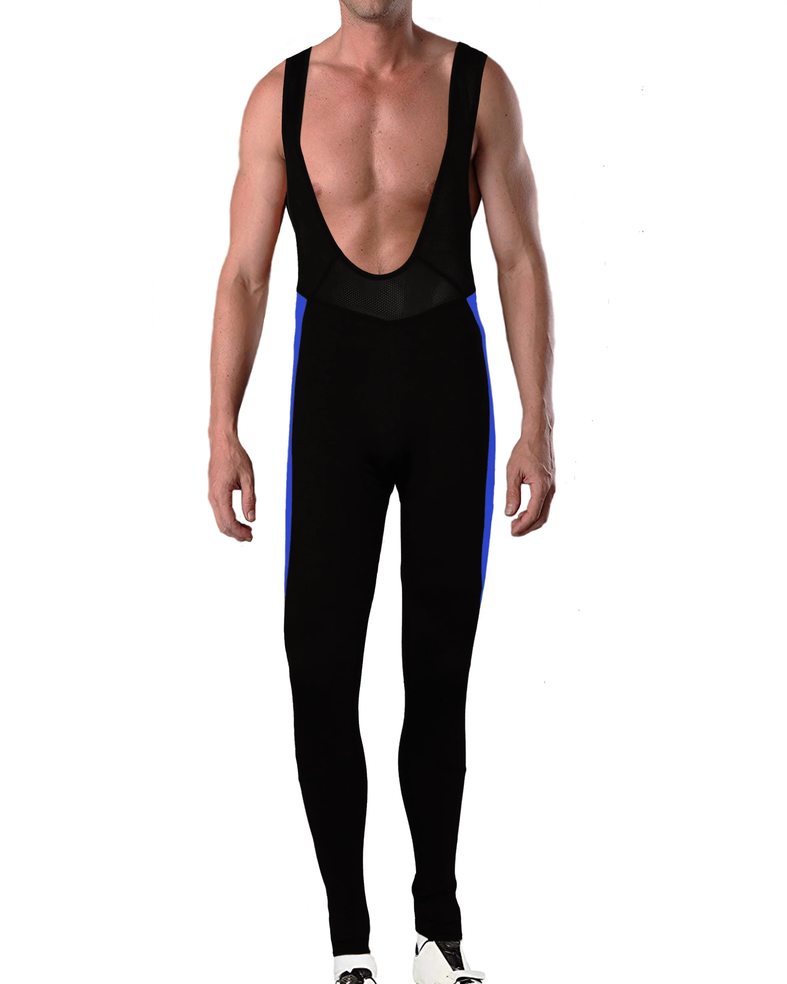 Men's 3D Gel Padded Winter Thermal Cycling Biking Bib Tight Pants