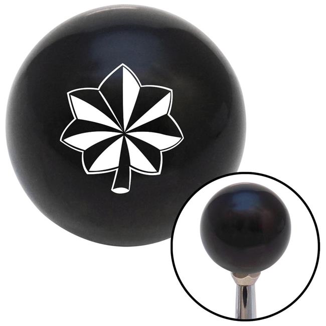 American Shifter  White Officer 04 - Major & Lieutenant Colonel Black Shift Knob with M16 x 1.5 Insert Brody