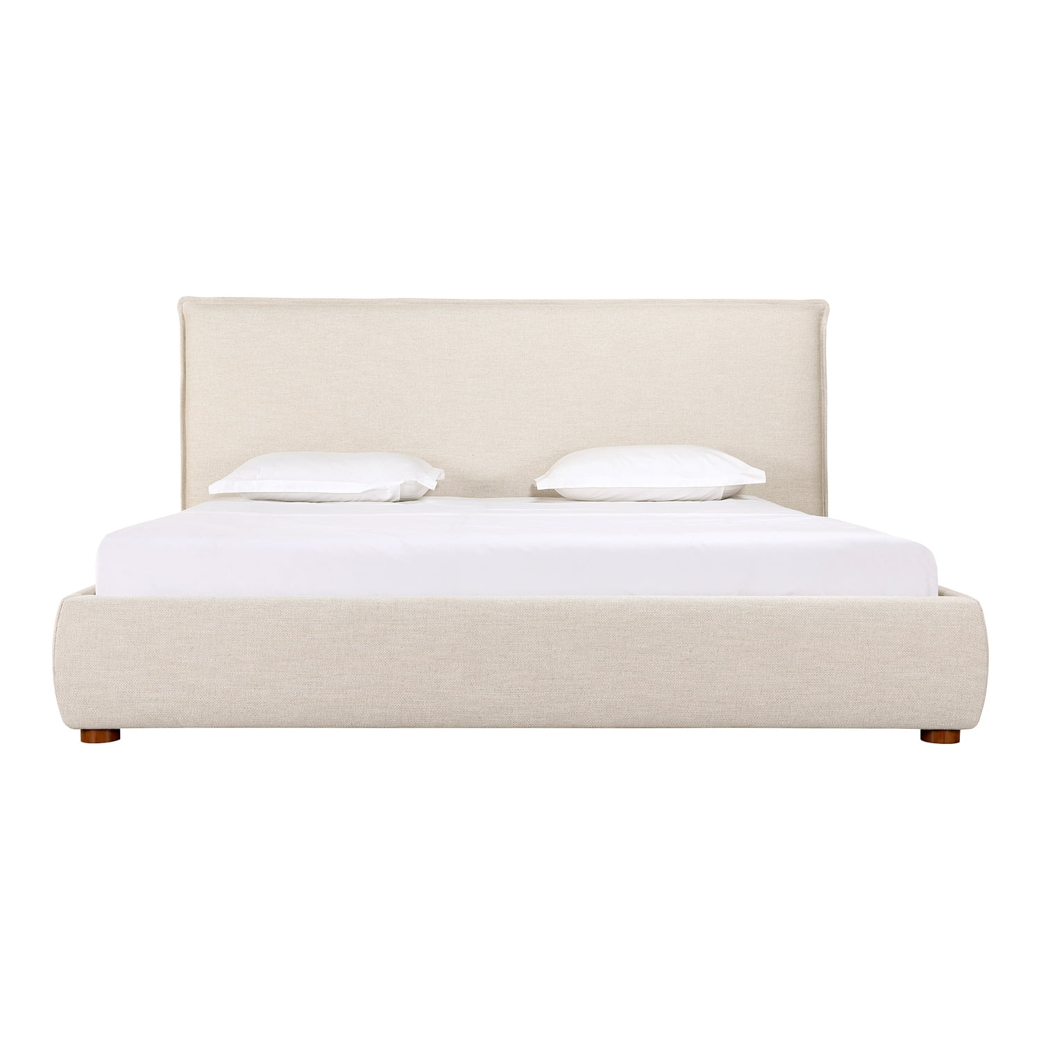 Moe's Home Collection Luzon Queen Bed Wheat