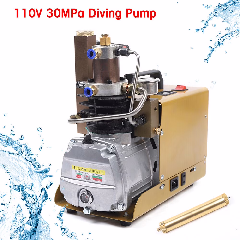 30mpa 4500psi High Pressure Air Pump Electric Air Compressor Airgun Water Pump