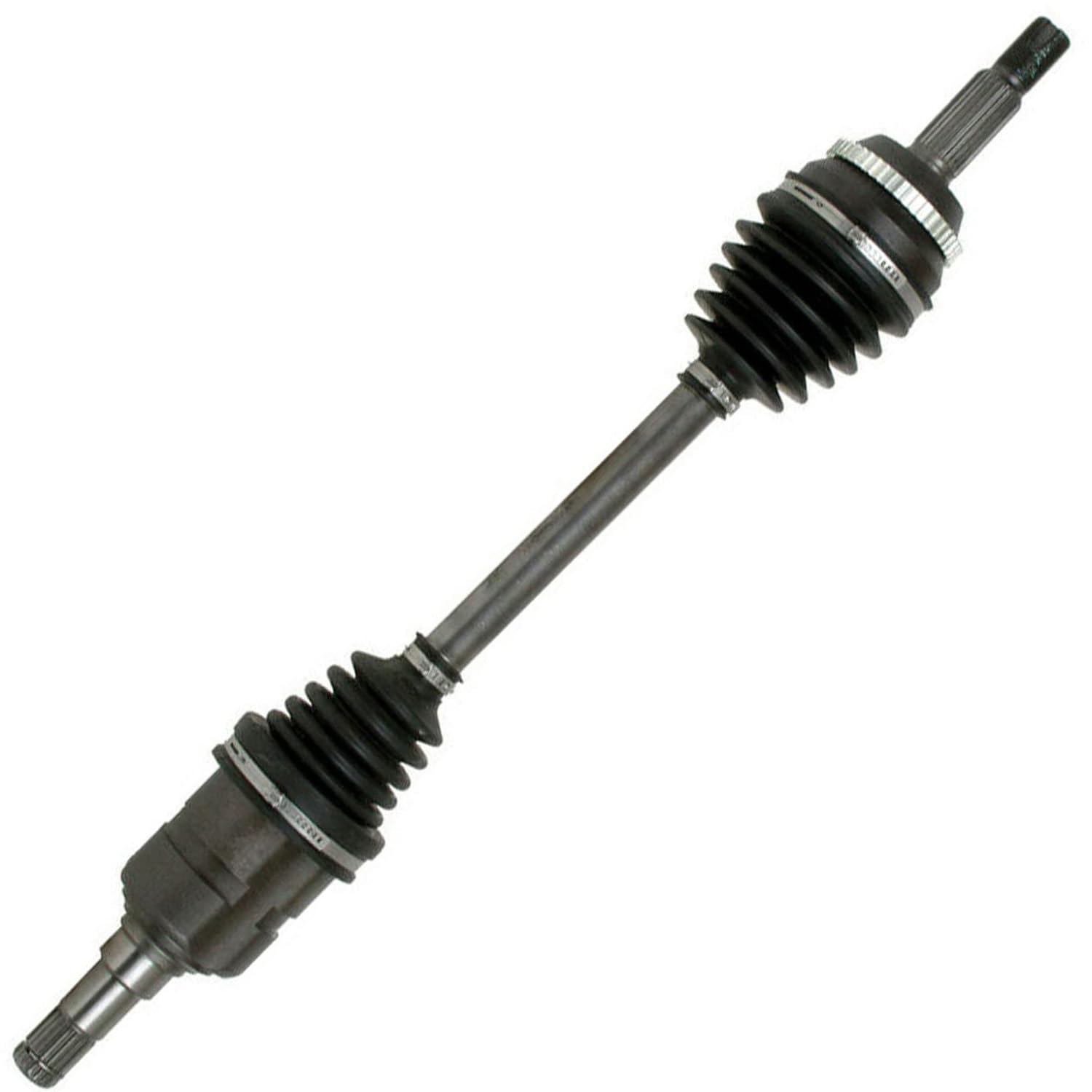 Detroit Axle - Front Left Steering Knuckle w/ Wheel Hub + CV Axle Assembly Replacement for 2003-2008 Toyota Matrix Manual Transmission