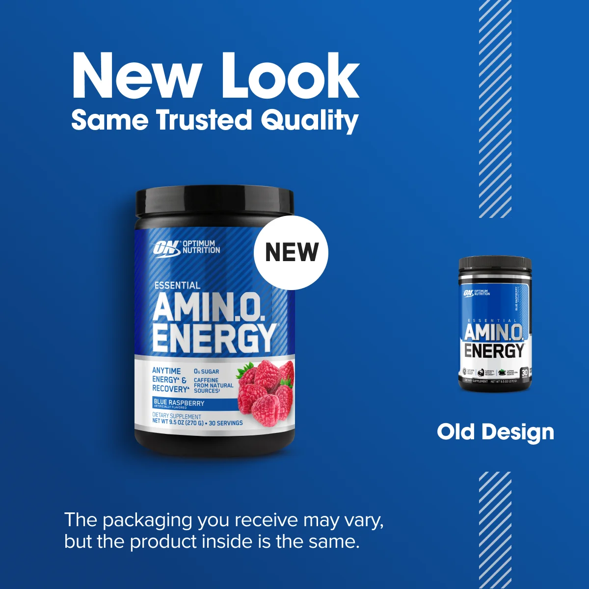 Optimum Nutrition, Essential Amino Energy, Blue Raspberry, 9.5 oz, 30 Servings