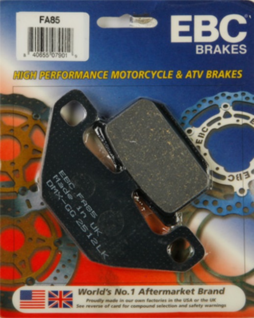 EBC Organic FA Series Brake Pad - Front for Kawasaki Vulcan 500 LTD 1996-2009