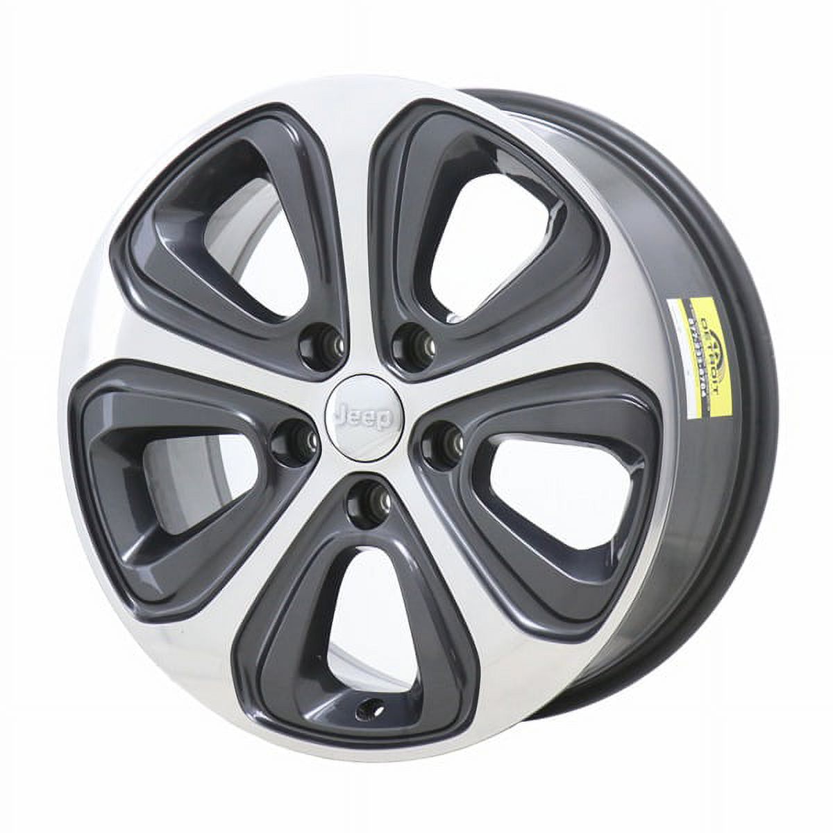 JEEP CHEROKEE 2022 - 2022 MACHINED GREY Factory OEM Wheel Rim (Not Replicas)