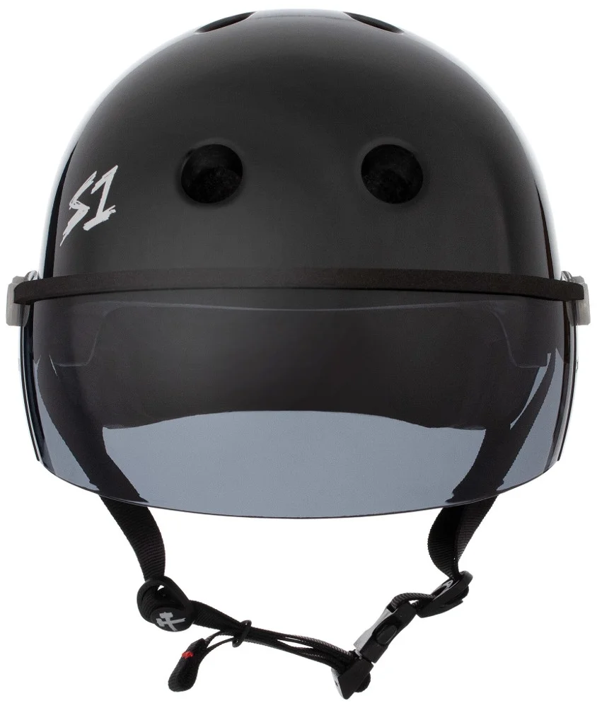 S1 Lifer Visor Helmet - GEN 2 - Black Gloss w/ Tint Visor