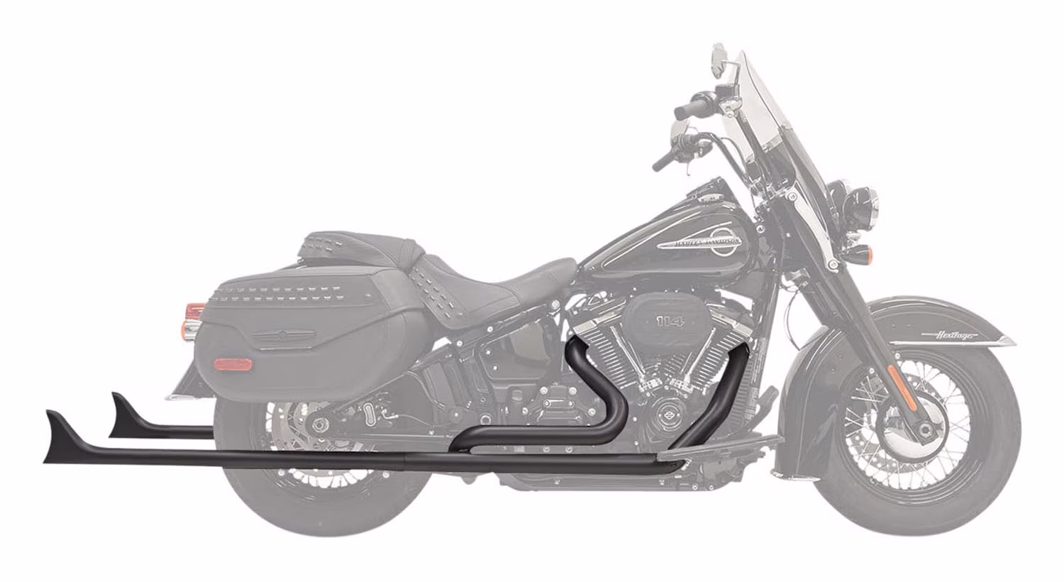 Bassani True-Duals w/Fishtail Mufflers 39