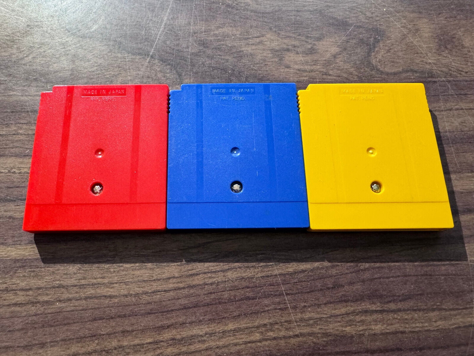 Pokemon Red + Yellow + Blue (Nintendo GameBoy) - with New Batteries - Authentic