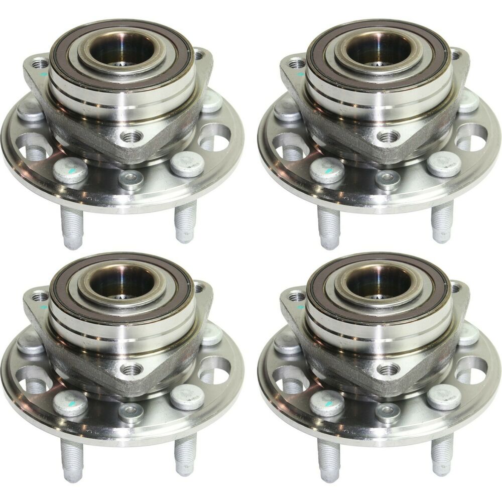 Teledu For Buick Cadillac Chevrolet GMC Saab 4pcs Front Rear Wheel Hub Assembly