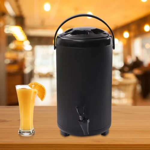 Stainless Steel Insulated Beverage Dispenser Insulated Thermal Hot and Cold Milk