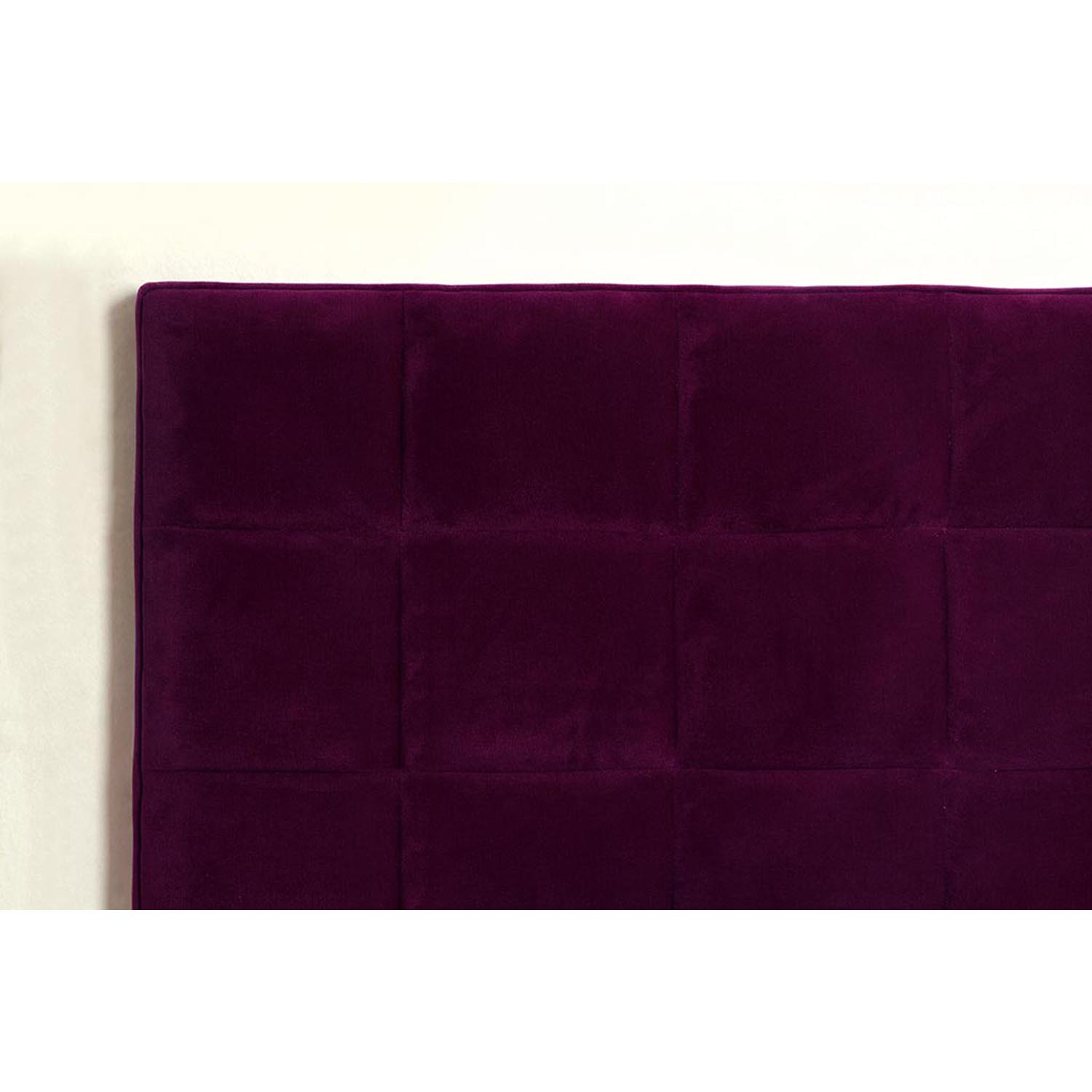 Furniture of America Maderira Flannelette Headboard, Full/Queen, Purple