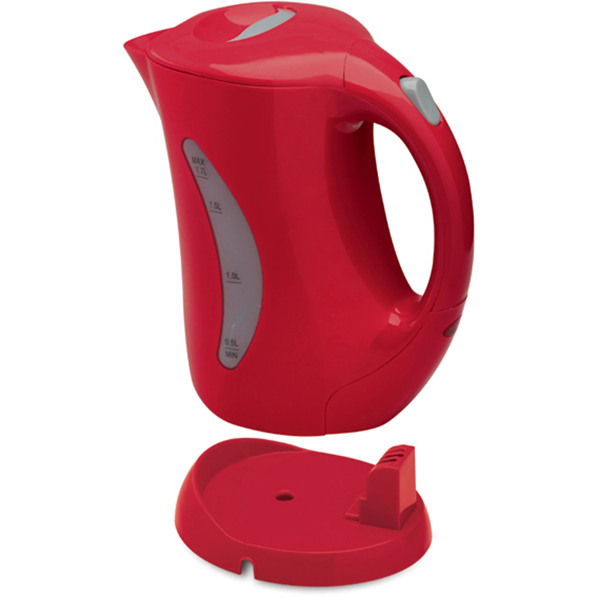 Salton Cordless Jug Kettle 1.7 Liter/Quart - Red