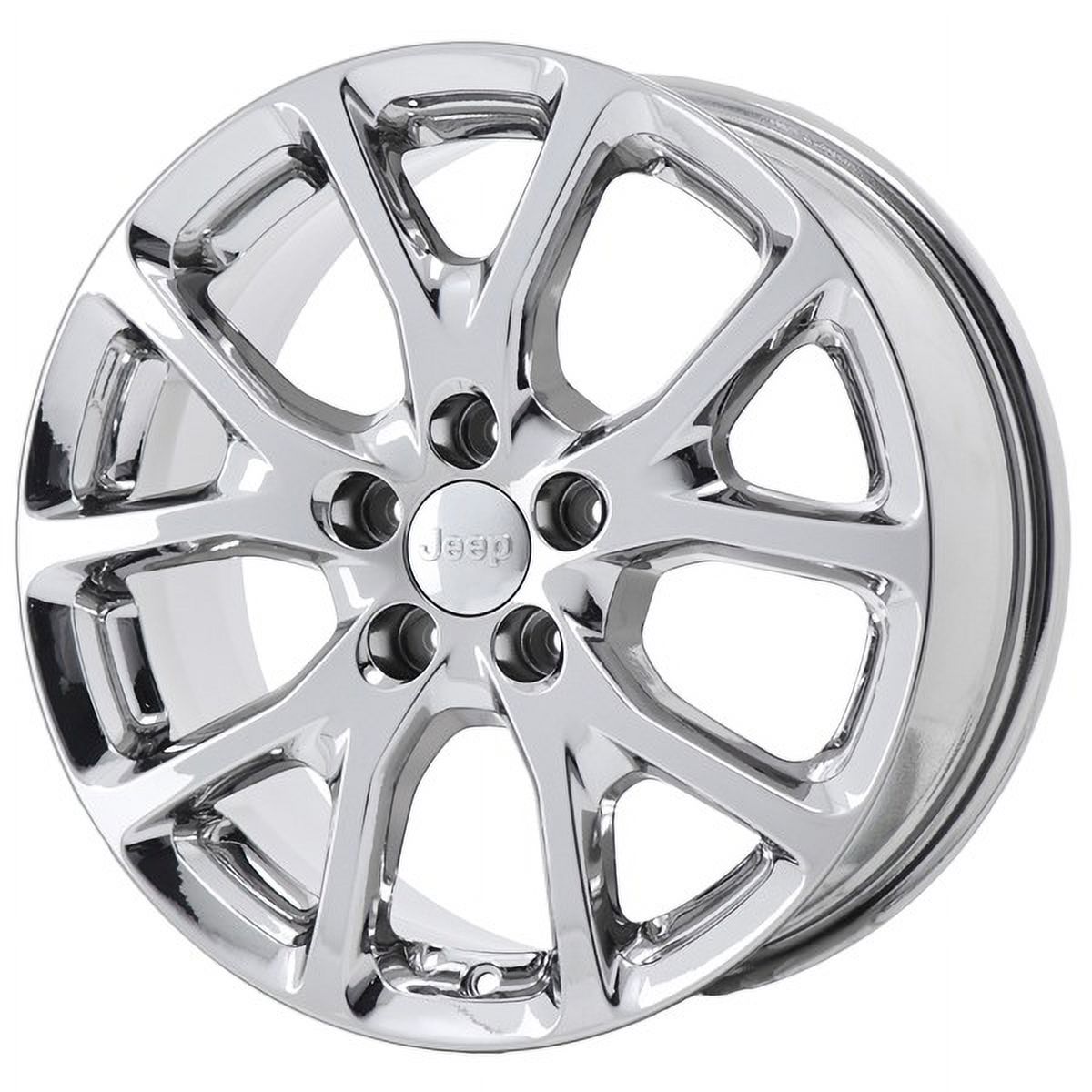 JEEP CHEROKEE 2014 - 2019 PVD BRIGHT CHROME Factory OEM Wheel Rim (Not Replicas)