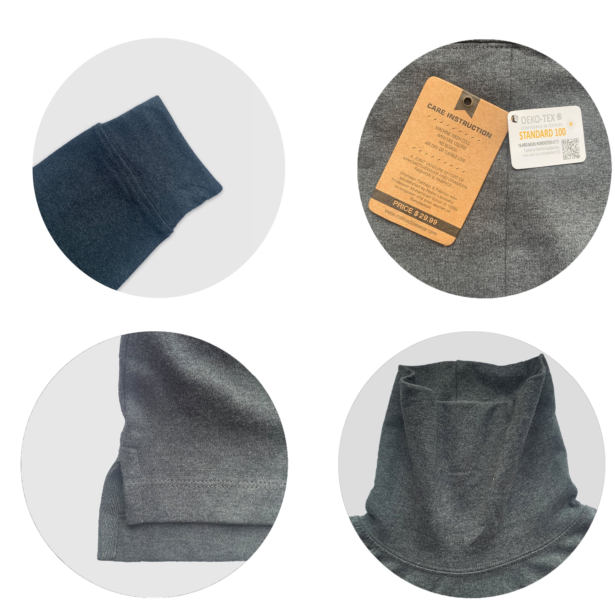 Men's 100% Interlock Knit Combed Cotton Super-Soft Pre-Washed Ski Casual Droptail Turtleneck Pullover Sweater