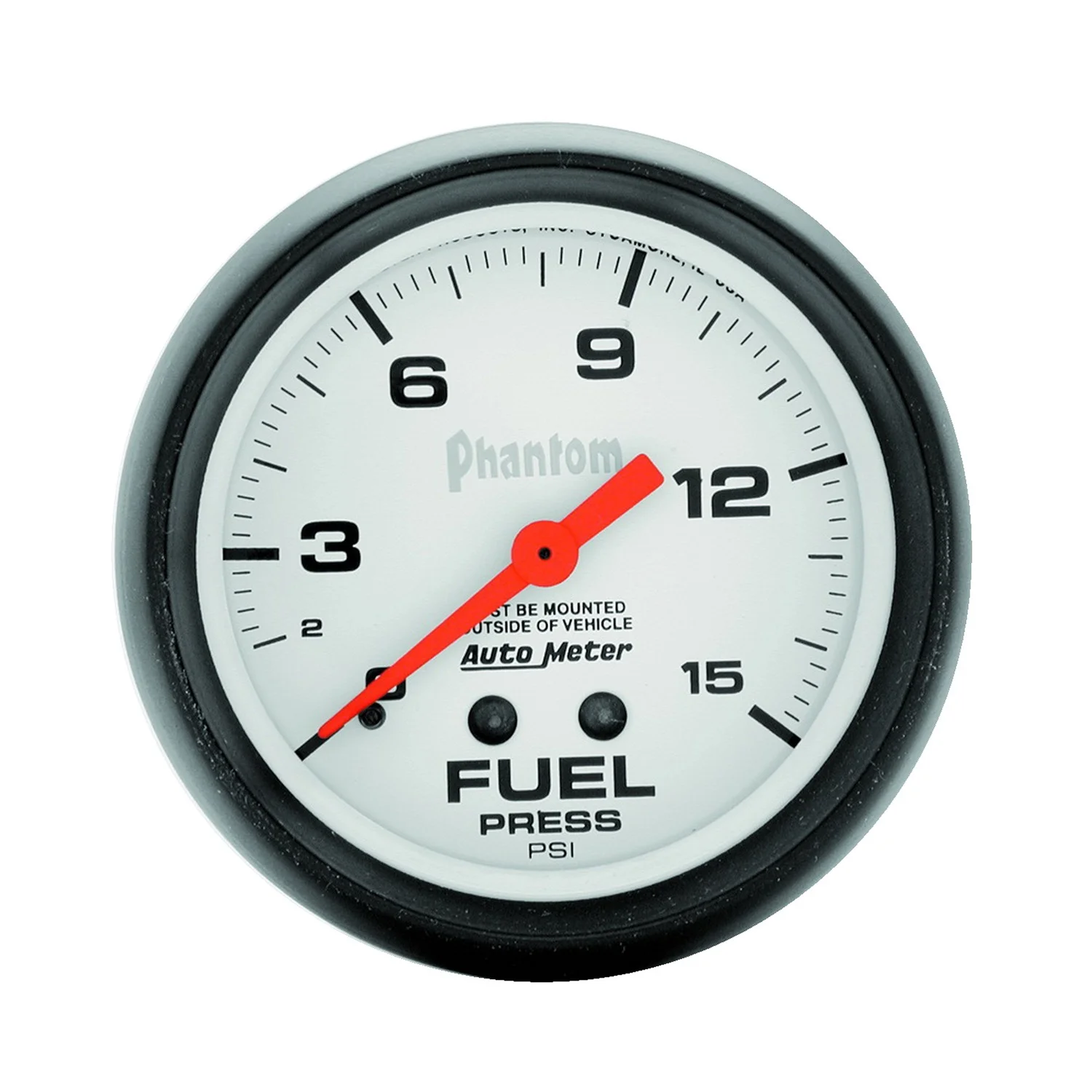 AutoMeter 5810 Phantom Mechanical Fuel Pressure Gauge