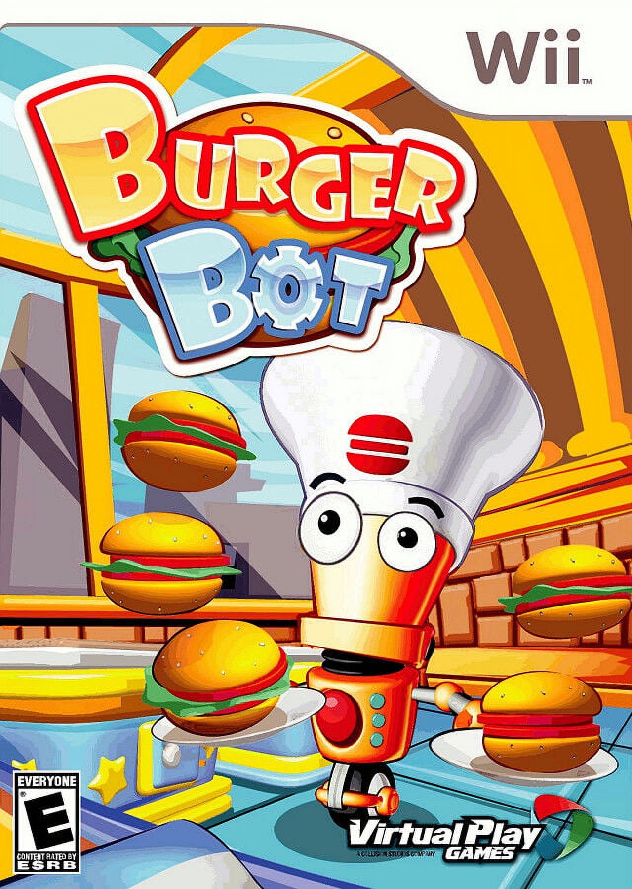 Burger Bot WII (Brand New Factory Sealed US Version) Nintendo Wii
