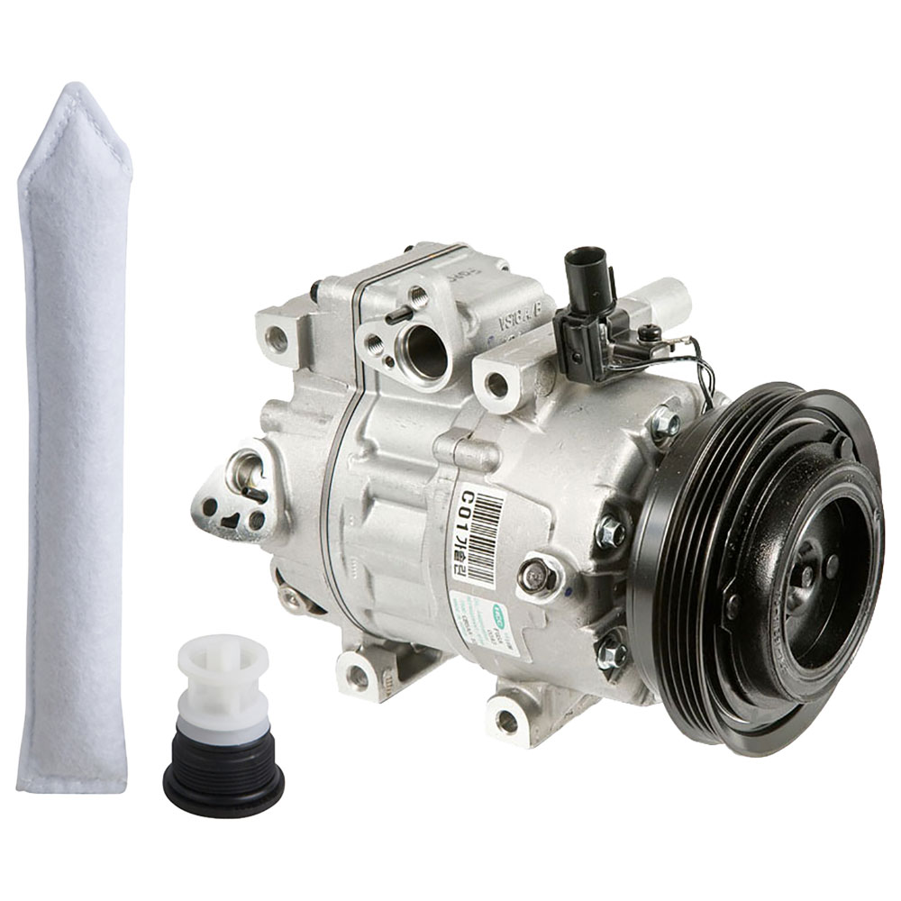 For Hyundai Accent 2006 2007 2008 2009 OEM AC Compressor w/ A/C Drier - Buyautoparts